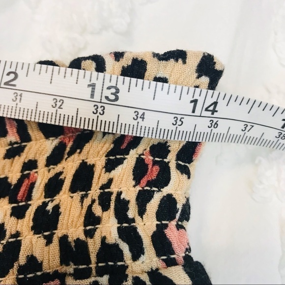 Joe B by Joe Benbasset Leopard Cheetah Midi Animal Print Smock Faux Wrap Skirt - Picture 11 of 12